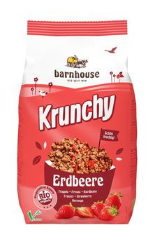 Barnhouse Erdbeer-Krunchy 375g MHD 14.09.2021